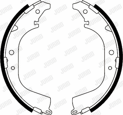 Brake Shoe Set (362017J)