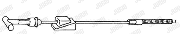 Cable Pull, parking brake (432977J)