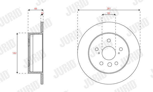 Brake Disc (563627JC)