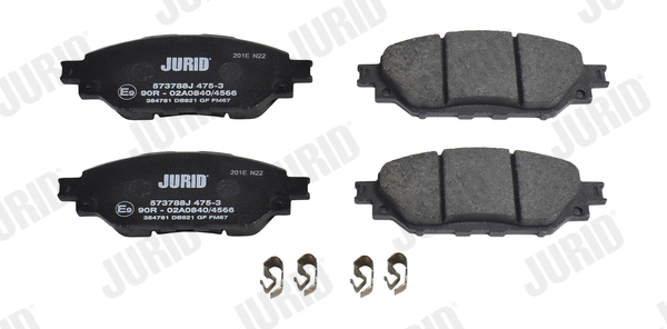 Brake Pad Set, disc brake (573788J)
