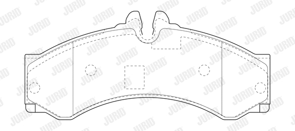 Brake Pad Set, disc brake (2915309560)