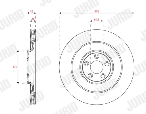 Brake Disc (563340JC-1)
