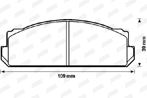 Brake Pad Set, disc brake (571810J)