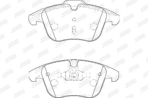 Brake Pad Set, disc brake (573201D)