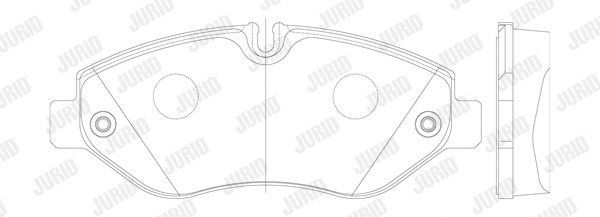 Brake Pad Set, disc brake (2922909560)