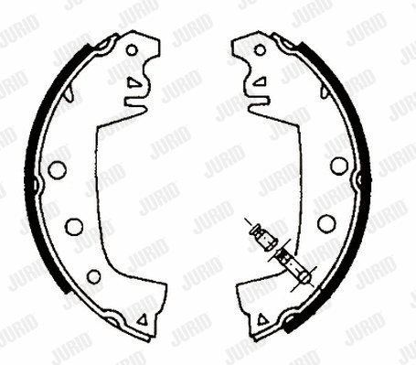 Brake Shoe Set (361077J)