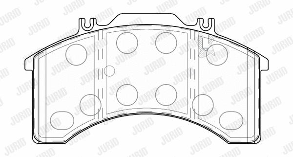Brake Pad Set, disc brake (2903209560)