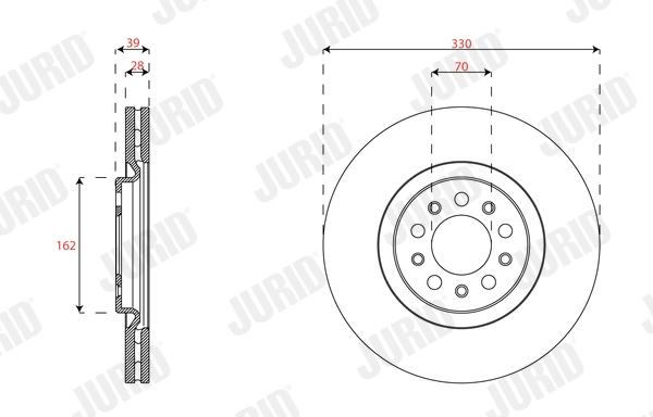 Brake Disc (563683JC-1)
