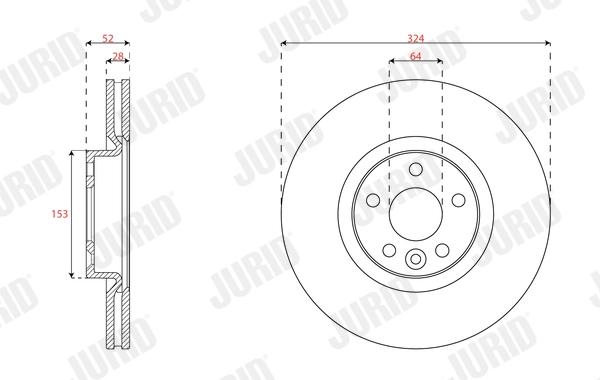 Brake Disc (563400JC)