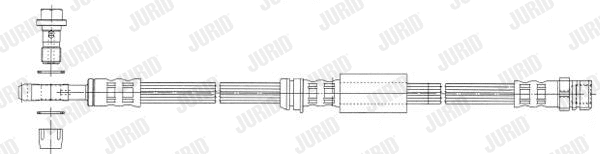 Brake Hose (172667J)