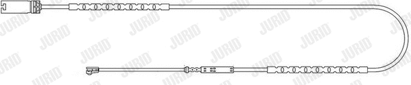 Warning Contact, brake pad wear (581492)