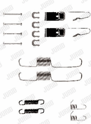 Accessory Kit, brake shoes (771039J)
