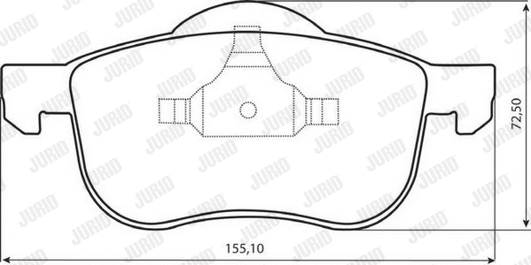 Brake Pad Set, disc brake (573003J)
