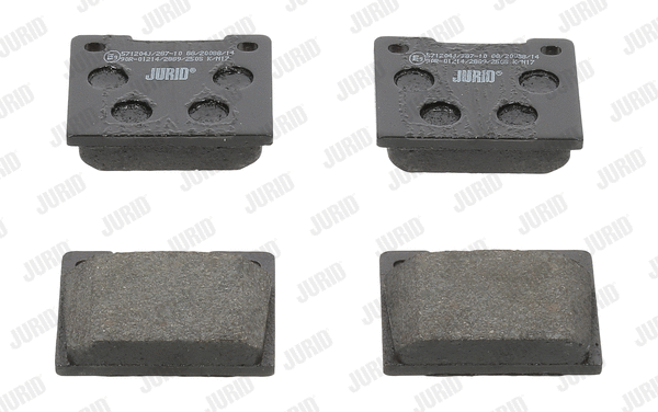 Brake Pad Set, disc brake (571204J)