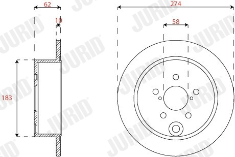 Brake Disc (563343JC-1)