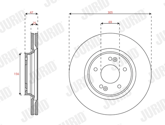 Brake Disc (563620JC)