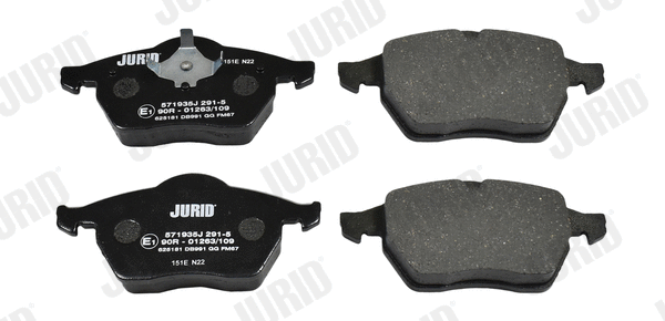 Brake Pad Set, disc brake (571935J)