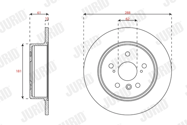 Brake Disc (563492J)