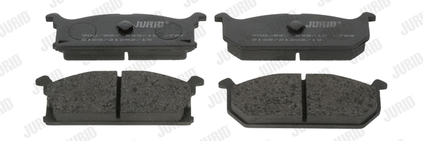 Brake Pad Set, disc brake (572261J)