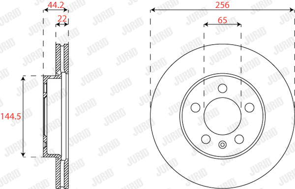 Brake Disc (563227JC)