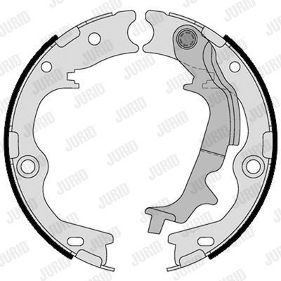 Brake Shoe Set, parking brake (362597J)
