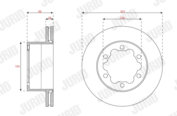 Brake Disc (563750JC-1)