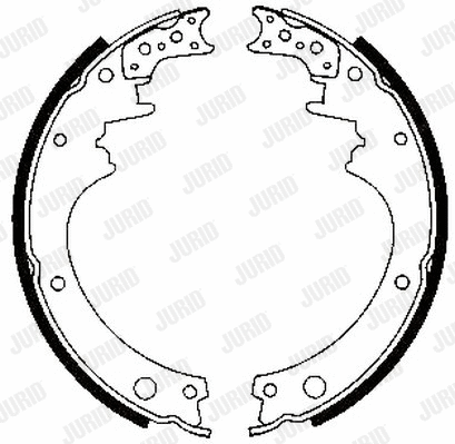 Brake Shoe Set (362012J)