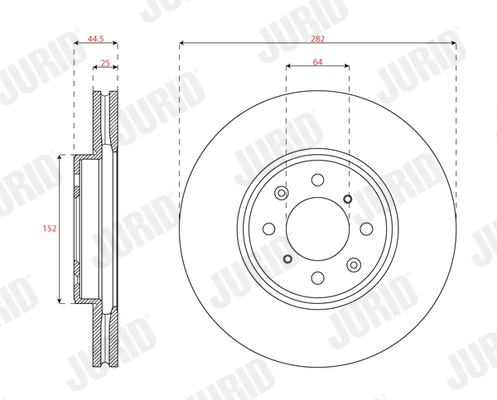 Brake Disc (563611JC)