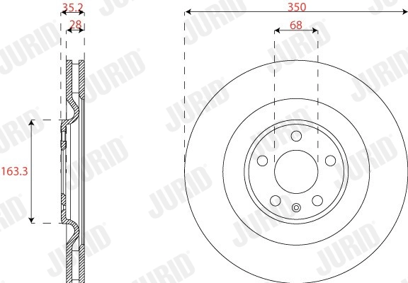 Brake Disc (563225JC-1)