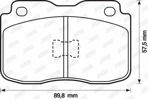 Brake Pad Set, disc brake (571305J)