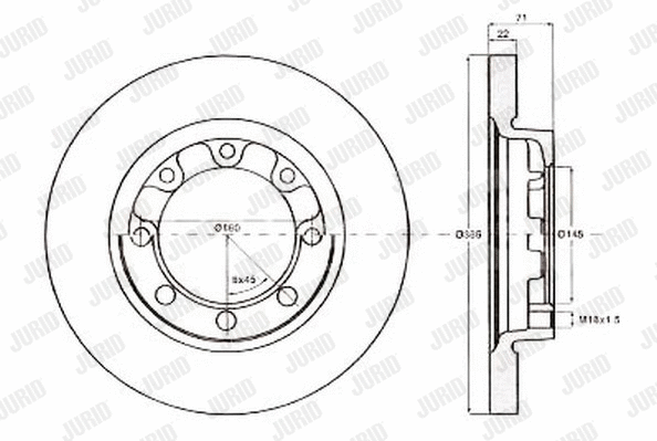 Brake Disc (567143J)