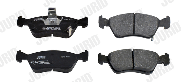 Brake Pad Set, disc brake (572400J)