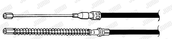 Cable Pull, parking brake (431180J)