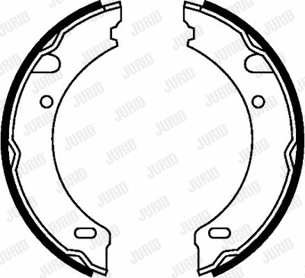 Brake Shoe Set, parking brake (361929J)
