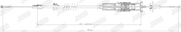 Cable Pull, clutch control (422655J)