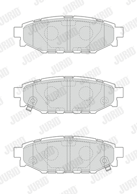 Brake Pad Set, disc brake (573380J)