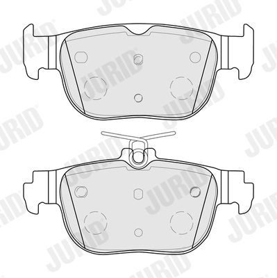 Brake Pad Set, disc brake (574092J)