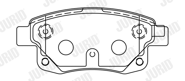 Brake Pad Set, disc brake (573277J)