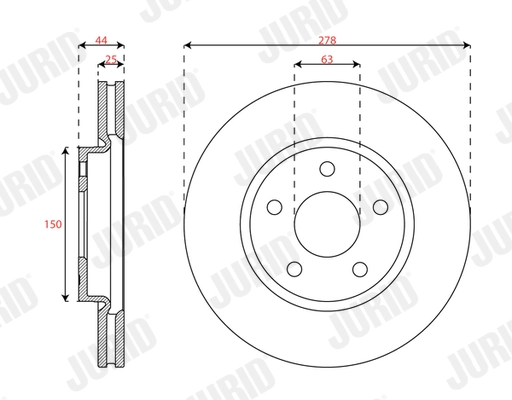 Brake Disc (563694JC)