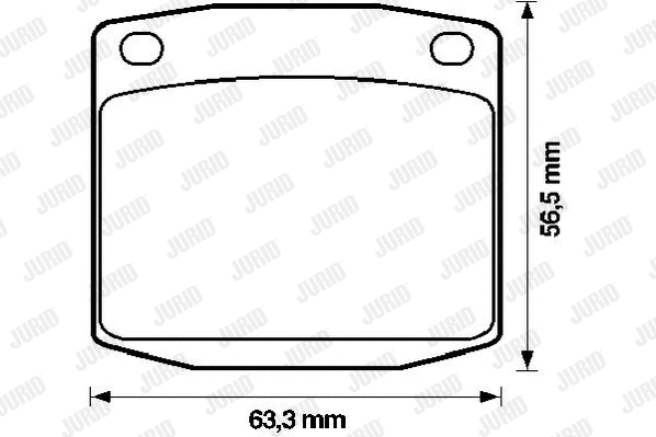 Brake Pad Set, disc brake (572107J)