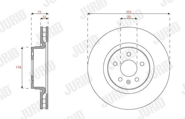 Brake Disc (563656JC-1)