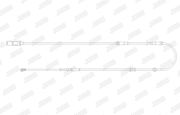 Warning Contact, brake pad wear (581483)