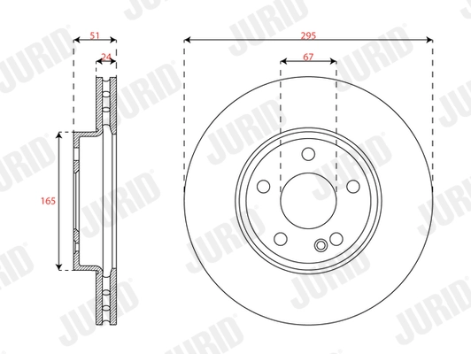Brake Disc (563676JC)