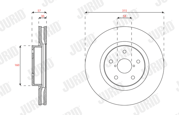Brake Disc (563546JC-1)