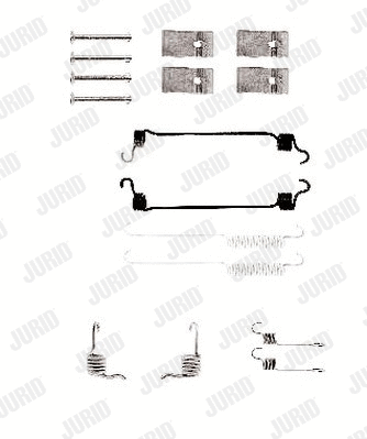 Accessory Kit, brake shoes (771096J)