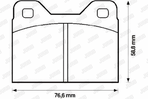 Brake Pad Set, disc brake (571222J)