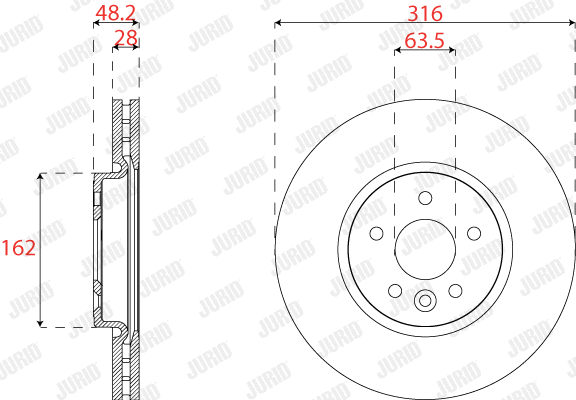 Brake Disc (563304JC)