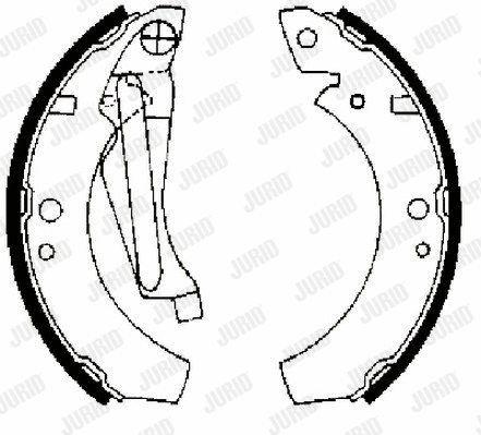 Brake Shoe Set (361093J)