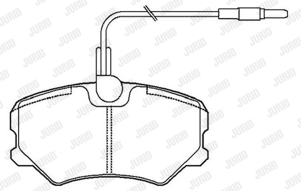 Brake Pad Set, disc brake (571904J)