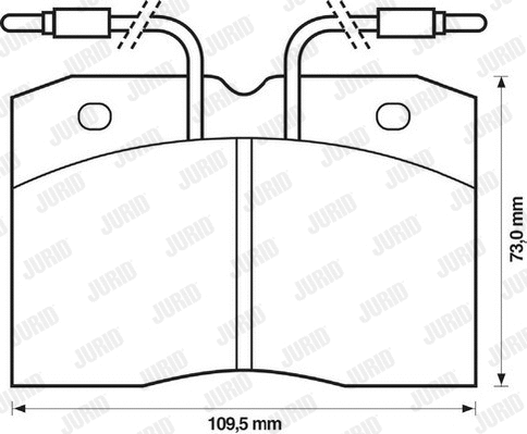 Brake Pad Set, disc brake (571325J)